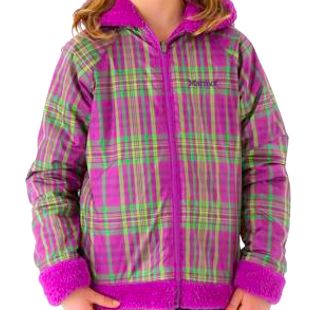 Girls Marmot “Gemini,” Reversible Sweater Jacket